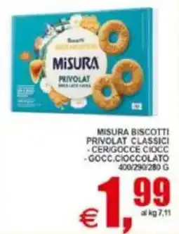 Pewex Misura biscotti privolat classici offerta