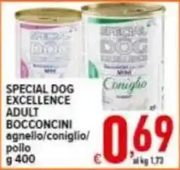 Iper Triscount Special Dog Excellence Adult Bocconcini offerta