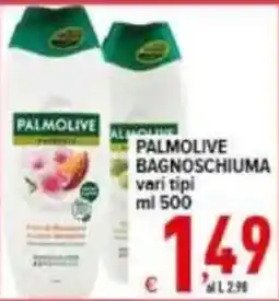 Iper Triscount Palmolive bagnoschiuma vari tipi offerta