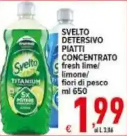 Iper Triscount Svelto detersivo piatti concentrato offerta