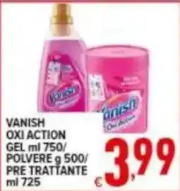 Iper Triscount Vanish Oxi Action offerta