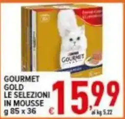 Iper Triscount Gourmet Gold le selezioni in mousse offerta
