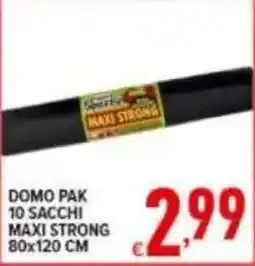 Iper Triscount Domo Pak Maxi Strong offerta