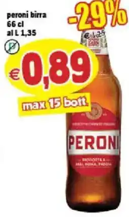 Il Castoro Supermercati Peroni birra offerta