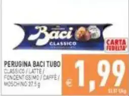 Pim Supermercati Perugina Baci Tubo Classico offerta