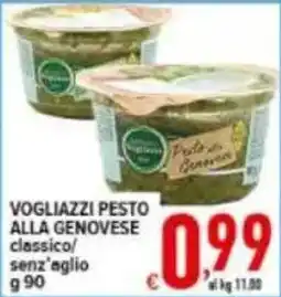 Iper Triscount Vogliazzi pesto alla genovese offerta