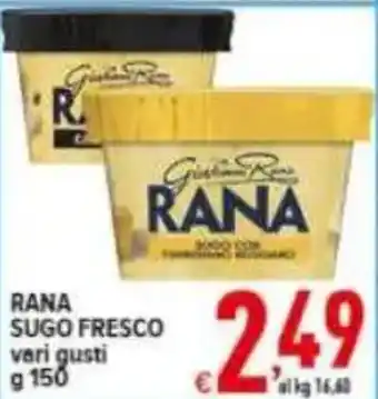 Iper Triscount Rana sugo fresco offerta