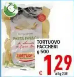 Iper Triscount Tortuovo paccheri offerta