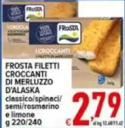 Iper Triscount Frosta filetti croccanti di merluzzo d'alaska offerta