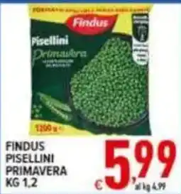 Iper Triscount Findus Pisellini Primavera offerta