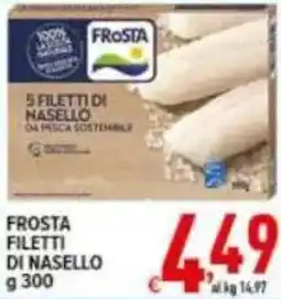 Iper Triscount Frosta filetti di nasello offerta