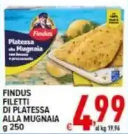 Iper Triscount Findus filetti di platessa alla mugnaia offerta