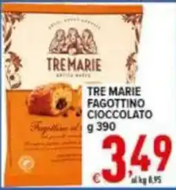 Iper Triscount Tre Marie Fagottino Cioccolato offerta