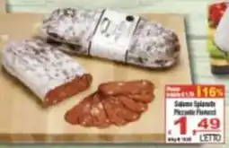 CTS Supermercati Salame Spianato Piccante Fiorentino offerta
