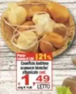 CTS Supermercati Cavolfiore Andreone scumozze bianche/ atlantiche offerta