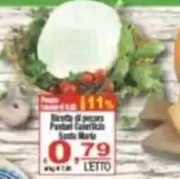 CTS Supermercati Ricotta di pecora Puntal Caseificio Santa Maria offerta