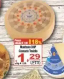 CTS Supermercati Montasio DOP Caseario Toscano offerta