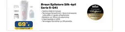 Euronics Tufano Braun Epilatore Silk-épil Serie 5-041 offerta