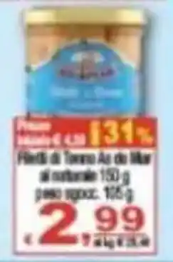 CTS Supermercati Filetti di Tonno Ao do Mar offerta