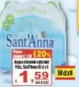 CTS Supermercati Acqua naturale Sant'Anna offerta