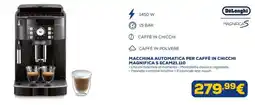 Euronics DeLonghi macchina automatica per caffè in chicchi Magnifica S offerta