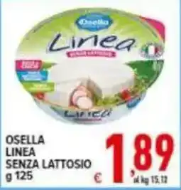 Iper Triscount Osella Linea senza lattosio offerta