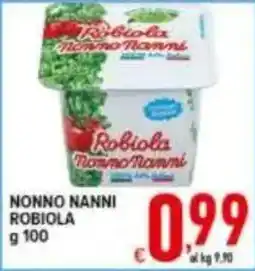 Iper Triscount Robiola Nonno Nanni offerta