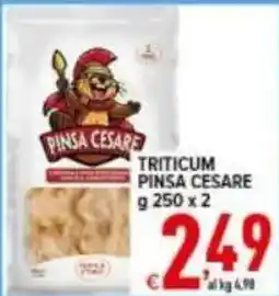 Iper Triscount Triticum Pinsa Cesare offerta