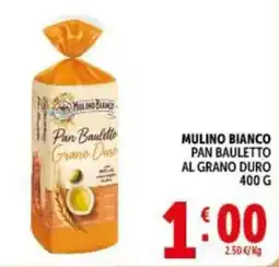 Gourmet Déco Mulino Bianco Pan Bauletto Grano Duro offerta