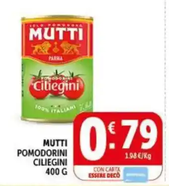 Mutti pomodorini ciliegini