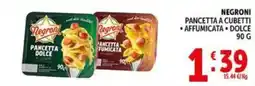 Gourmet Déco Negroni pancetta a cubetti offerta