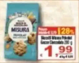 CTS Supermercati Misura biscotti cioccolato offerta
