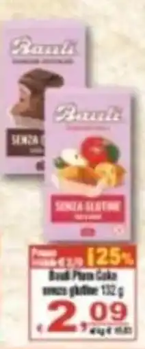 CTS Supermercati Bauli Plum Cake senza glutine offerta