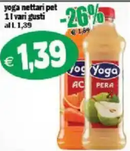 Il Castoro Supermercati Yoga nettari pet offerta