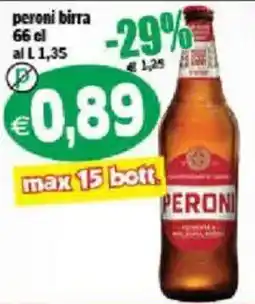 Il Castoro Supermercati Peroni birra offerta