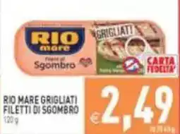 Pim Supermercati Rio mare filetti di sgombro offerta