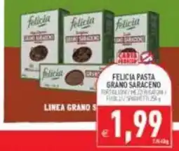 Pim Supermercati Felicia pasta grano saraceno offerta