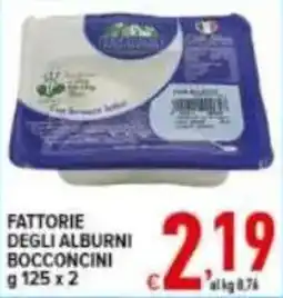Iper Triscount Fattorie degli Alburni Bocconcini offerta