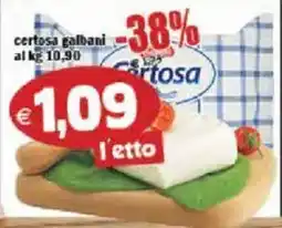 Il Castoro Supermercati certosa galbani offerta