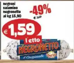 Il Castoro Supermercati Negronetto l'Originale offerta