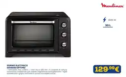 Euronics Forno elettrico Moulinex OX4648 Optimo offerta