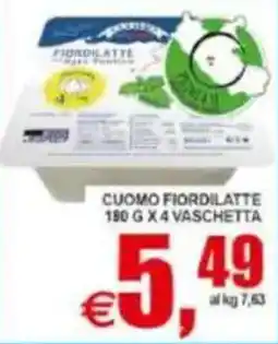 Pewex Cuomo fiordilatte offerta