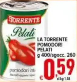Iper Triscount La Torrente pomodori pelati offerta