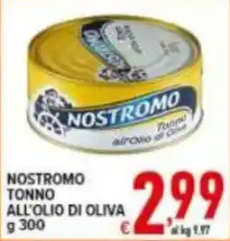 Iper Triscount Nostromo tonno all'olio di oliva offerta