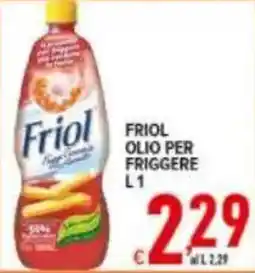 Iper Triscount Friol olio per friggere offerta