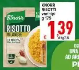 Iper Triscount Knorr Risotto Milanese offerta