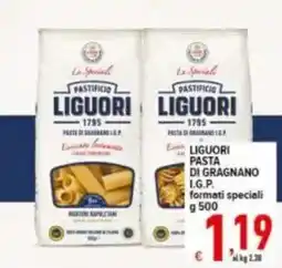 Iper Triscount Liguori pasta di gragnano i.g.p. offerta
