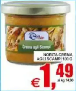 Pewex Norita crema agli scampi offerta
