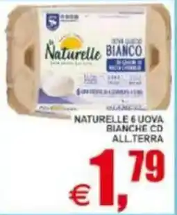 Pewex Naturelle uova bianche cd all' terra offerta
