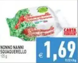 Pim Supermercati Nonno Nanni Squaquerello offerta